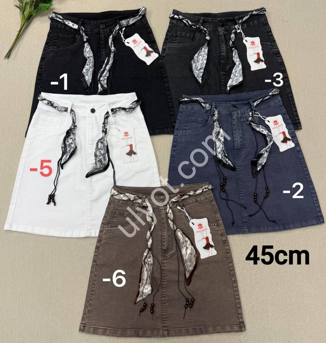 ЮБКА (25-29) КОРИЧНЕВЫЙ A29-6