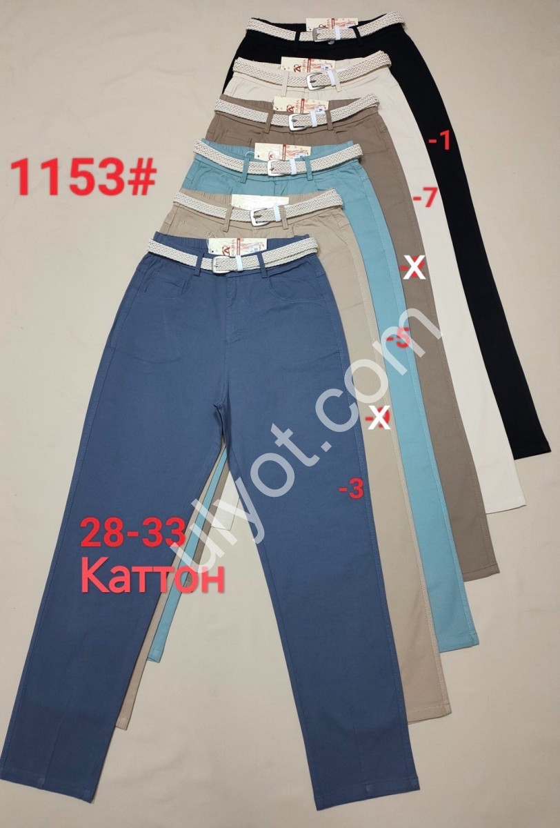 ШТАНЫ (28-33) ДЖИНС 1153-3