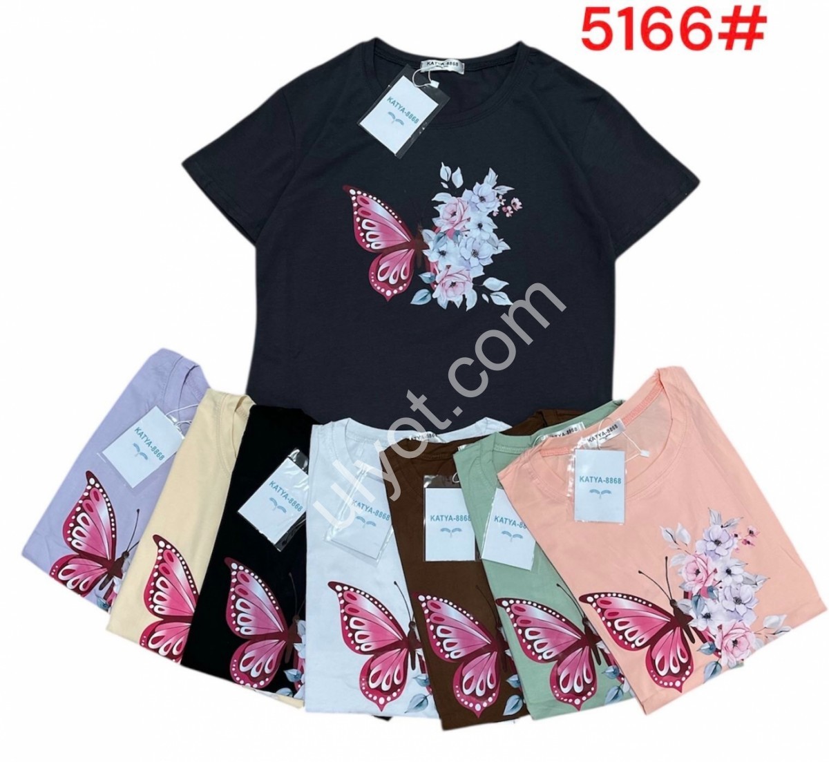 ФУТБОЛКА (ONESIZE 44-48) МИКС 5166