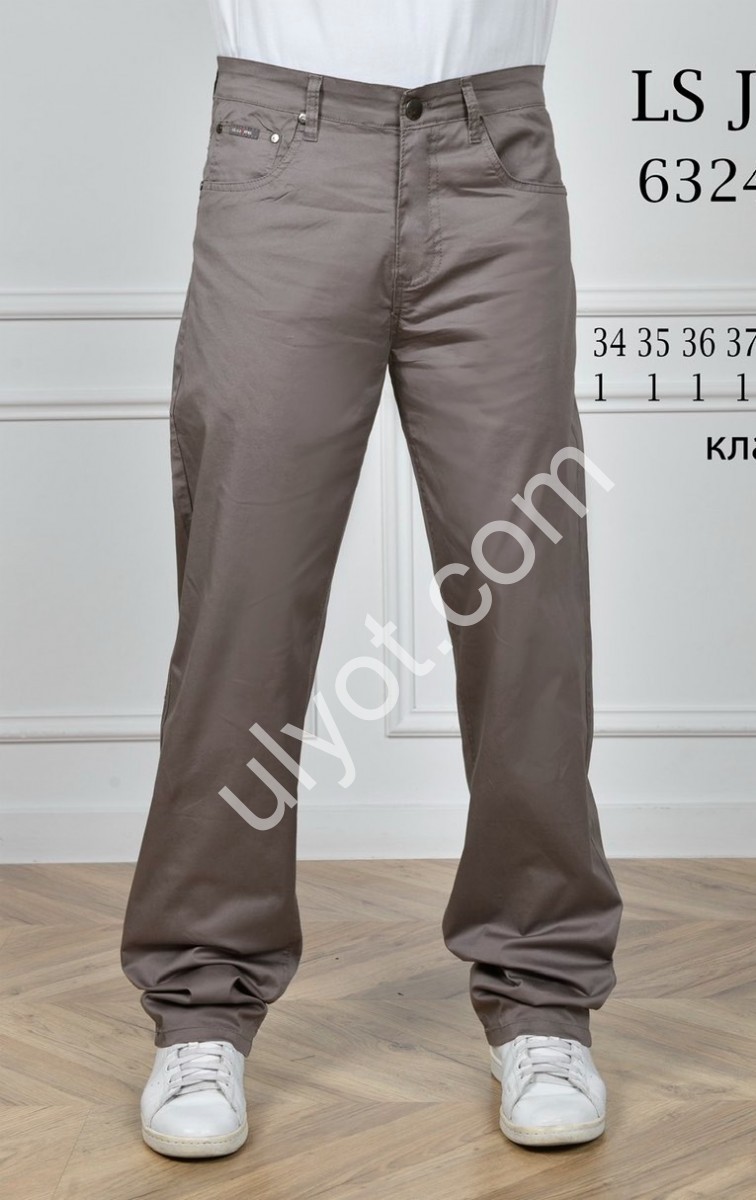 БРЮКИ LS JEANS (34-44) МОККО 6324D