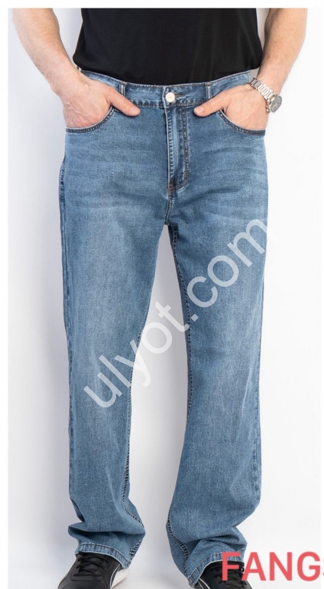 ДЖИНСИ FANGSIDA (34-38) Т.СИНІЙ 8916