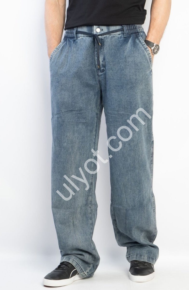 ДЖИНСЫ  (29-38) СИНИЙ 8835