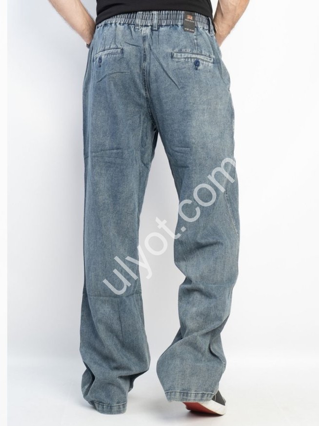 ДЖИНСЫ  (29-38) СИНИЙ 8835