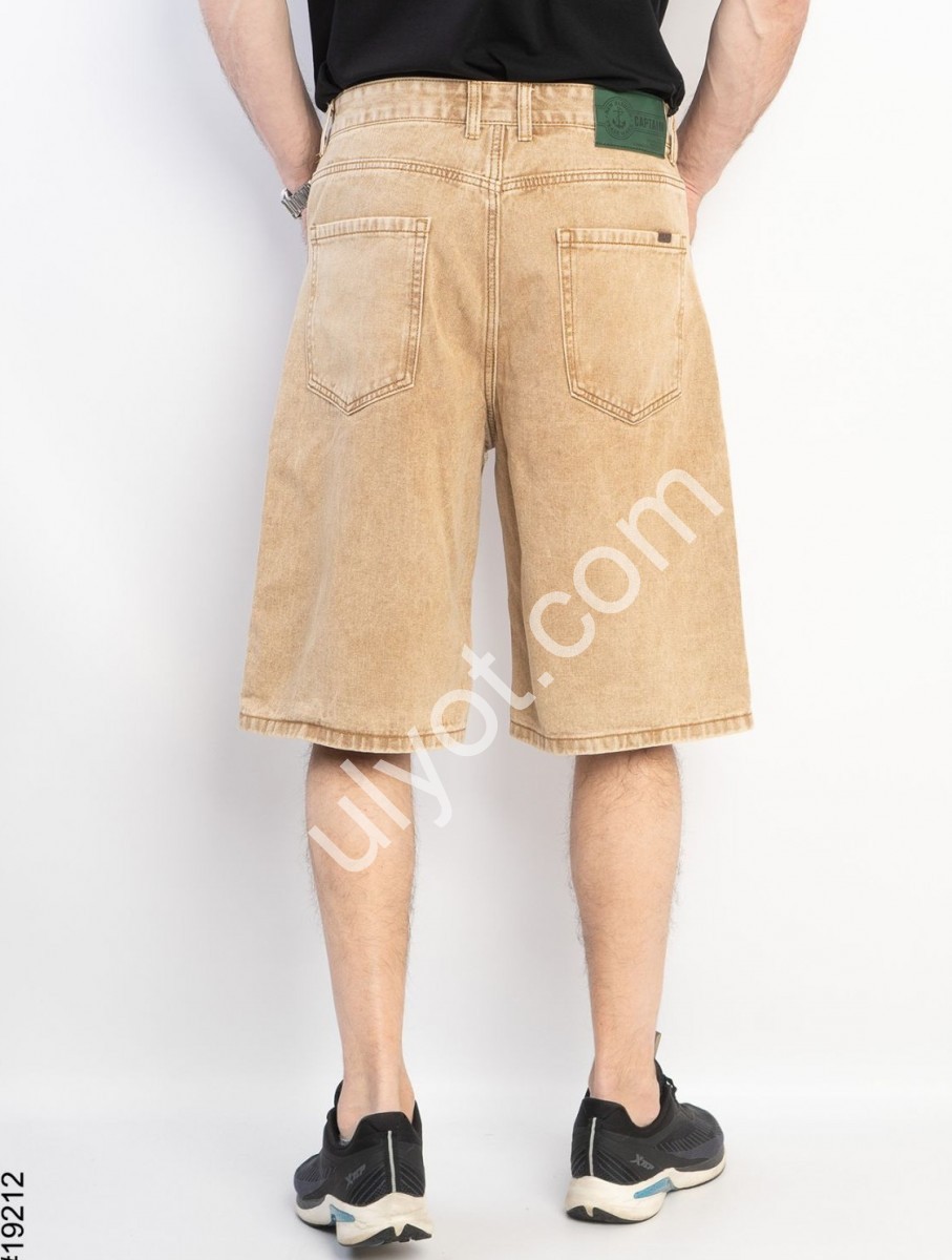 ШОРТЫ CAPTAIN (32-40) БЕЖ 19212