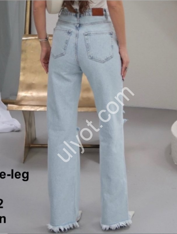 ДЖИНСЫ ZEO BASIC (34-42) ГОЛУБОЙ 5359