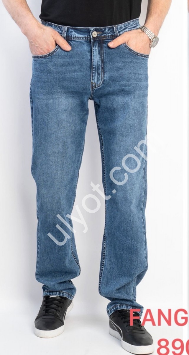ДЖИНСЫ FANGSIDA (32-38) СИНИЙ 8900