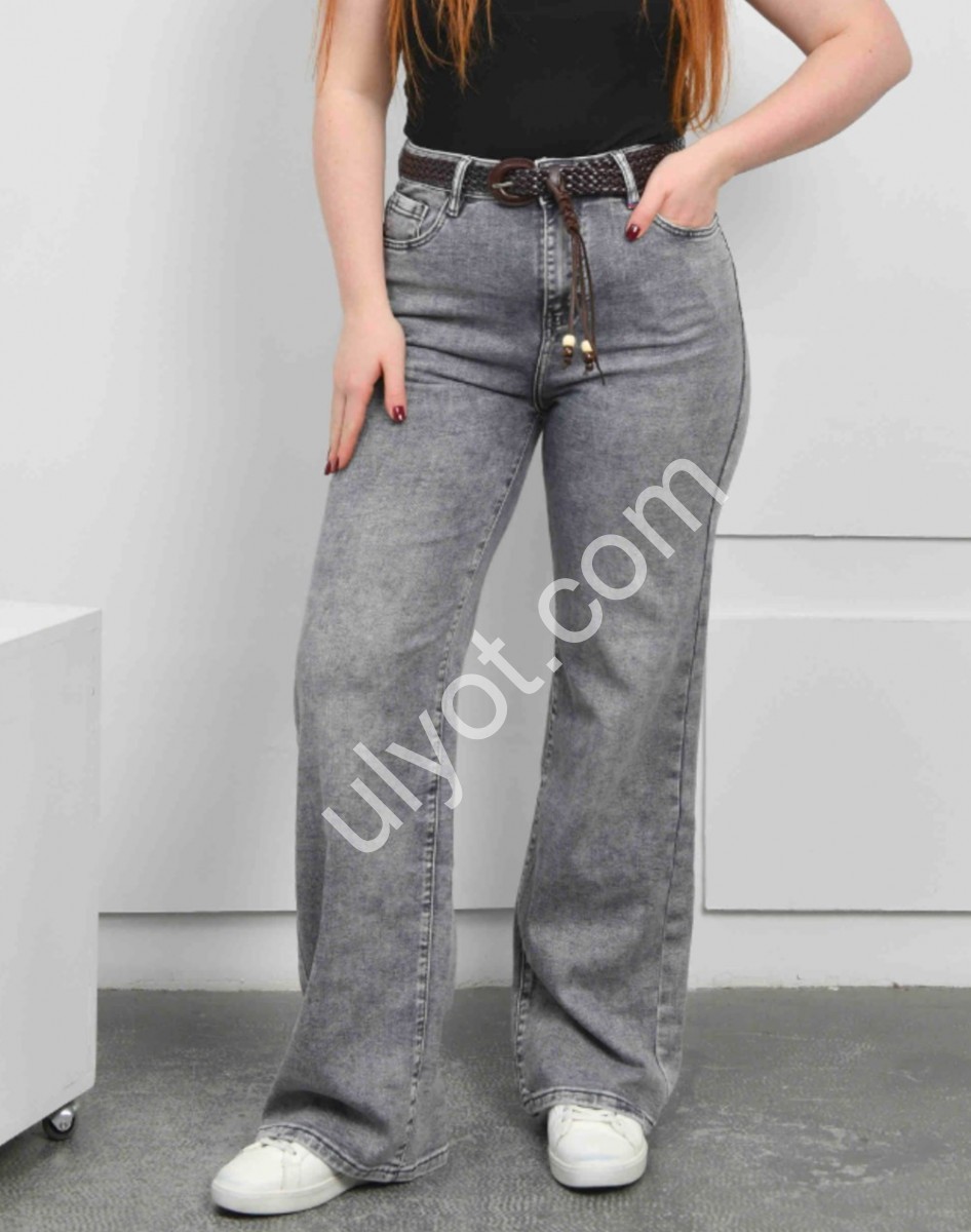 ДЖИНСИ RTROOSS (28-33) СІРИЙ 6141