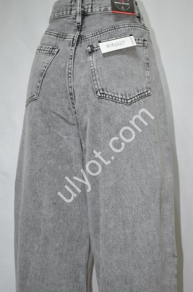 ДЖИНСЫ RELUCKY (25-30) СЕРЫЙ 86-1