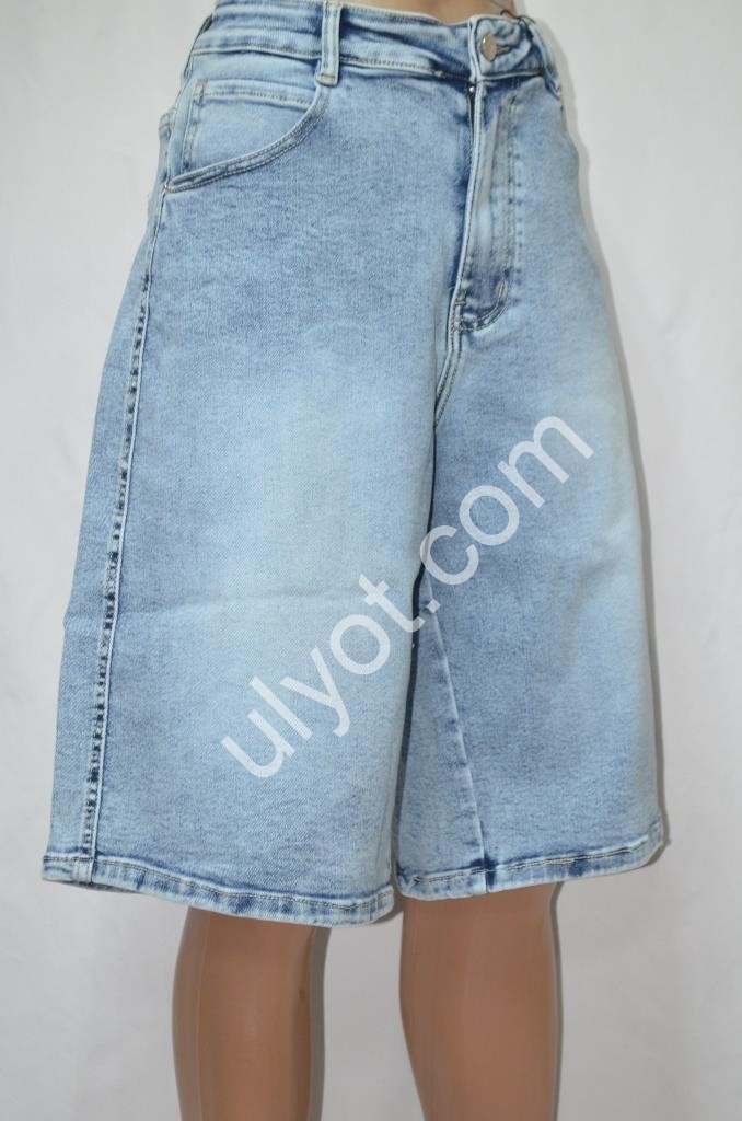 ШОРТЫ RELUCKY (31-38) ГОЛУБОЙ 028-1