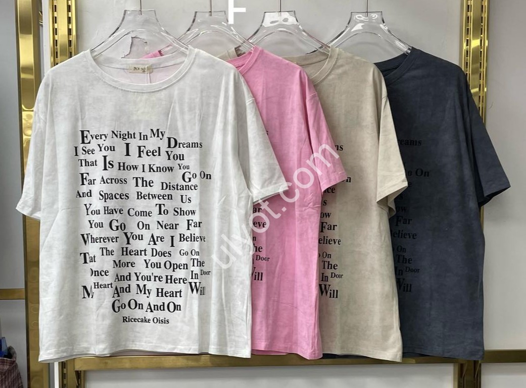 ФУТБОЛКА (ONE SIZE 56-58) МИКС YH-M63