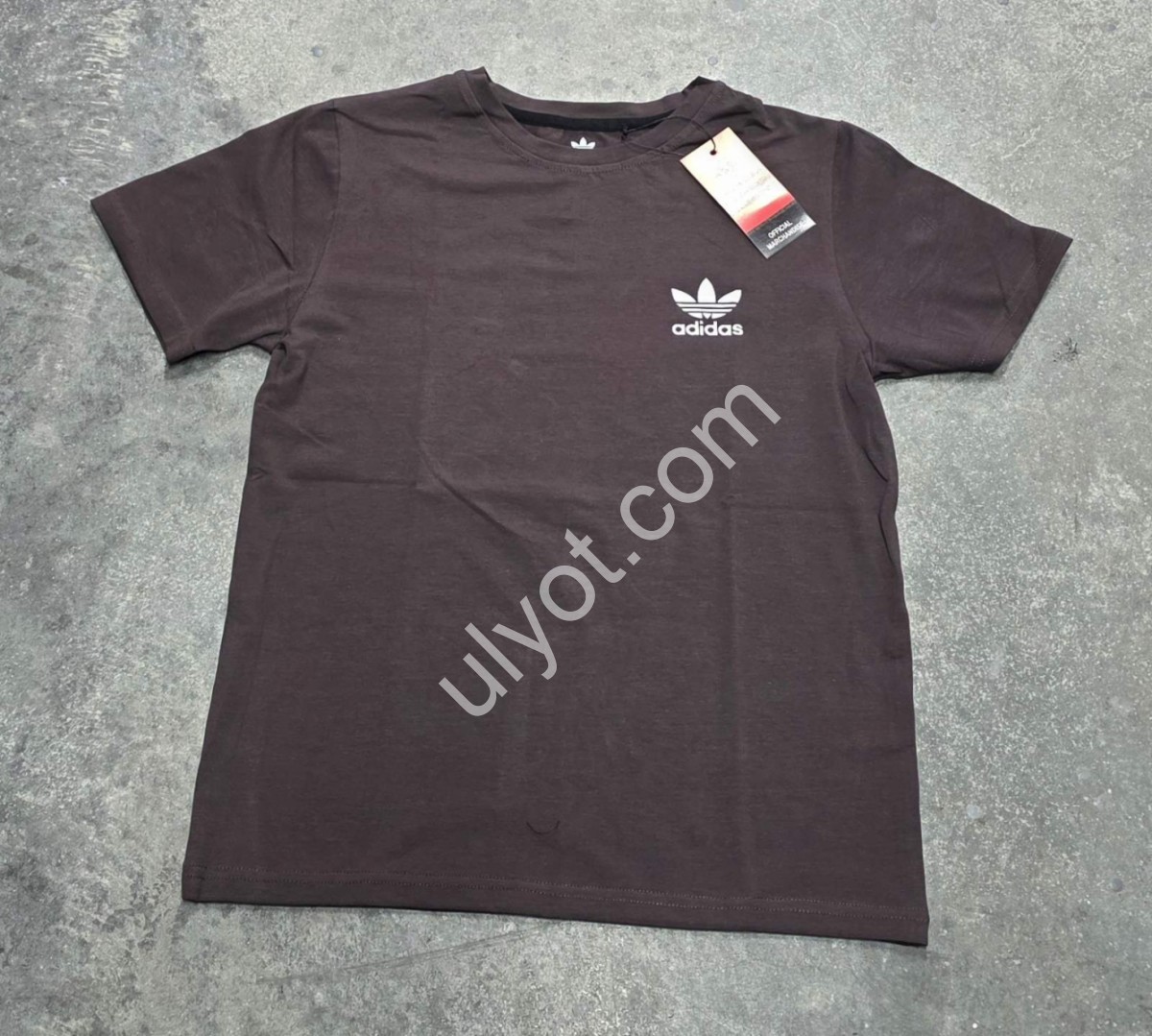 ФУТБОЛКА A01 (7-12 ЛЕТ) КОРИЧНЕВЫЙ 