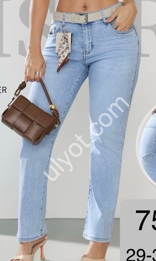 ДЖИНСИ M.SARA (29-36) БЛАКИТНИЙ 7550-6