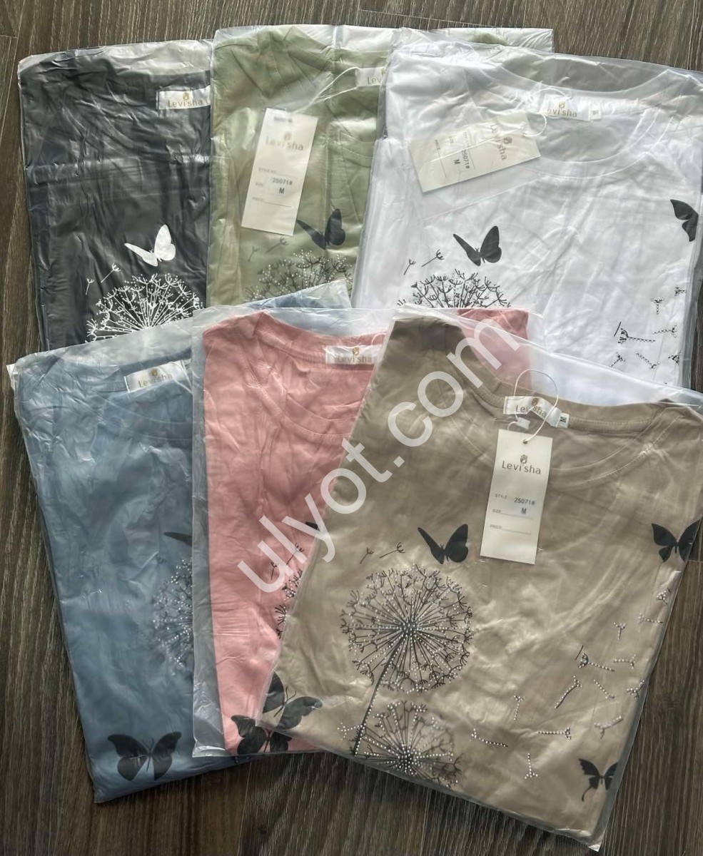 ФУТБОЛКА (S-L) МИКС 25071