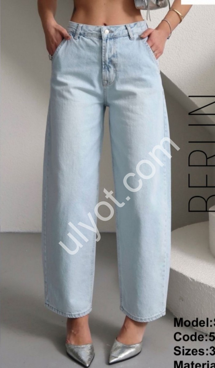 ДЖИНСИ ZEO BASIC (34-42) БЛАКИТНИЙ 5251