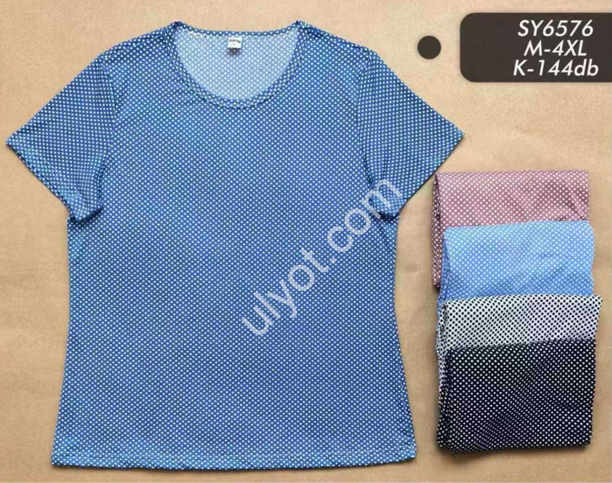 ФУТБОЛКА (M-4XL) МИКС 6576