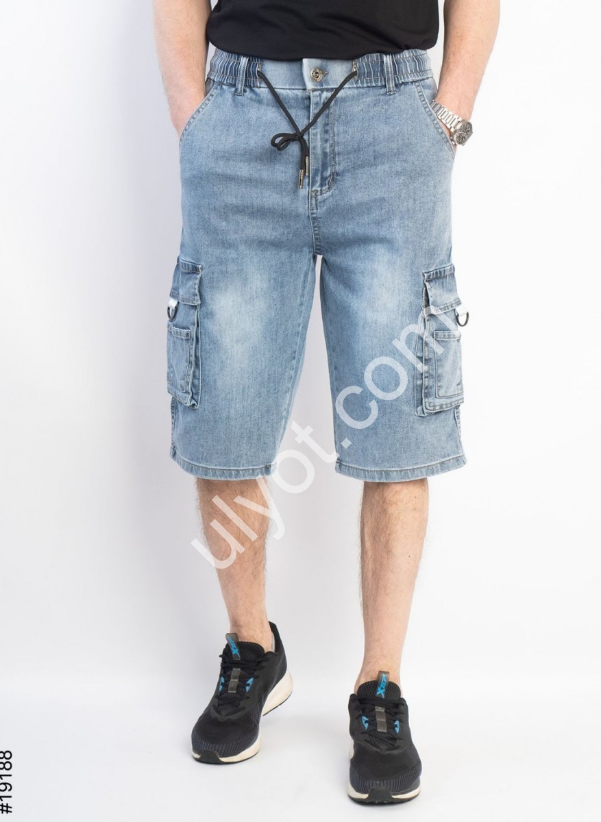 ШОРТЫ CAPTAIN (29-38) СИНИЙ 19188