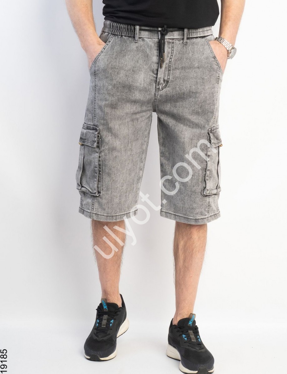 ШОРТИ CAPTAIN (29-38) СІРИЙ 19185