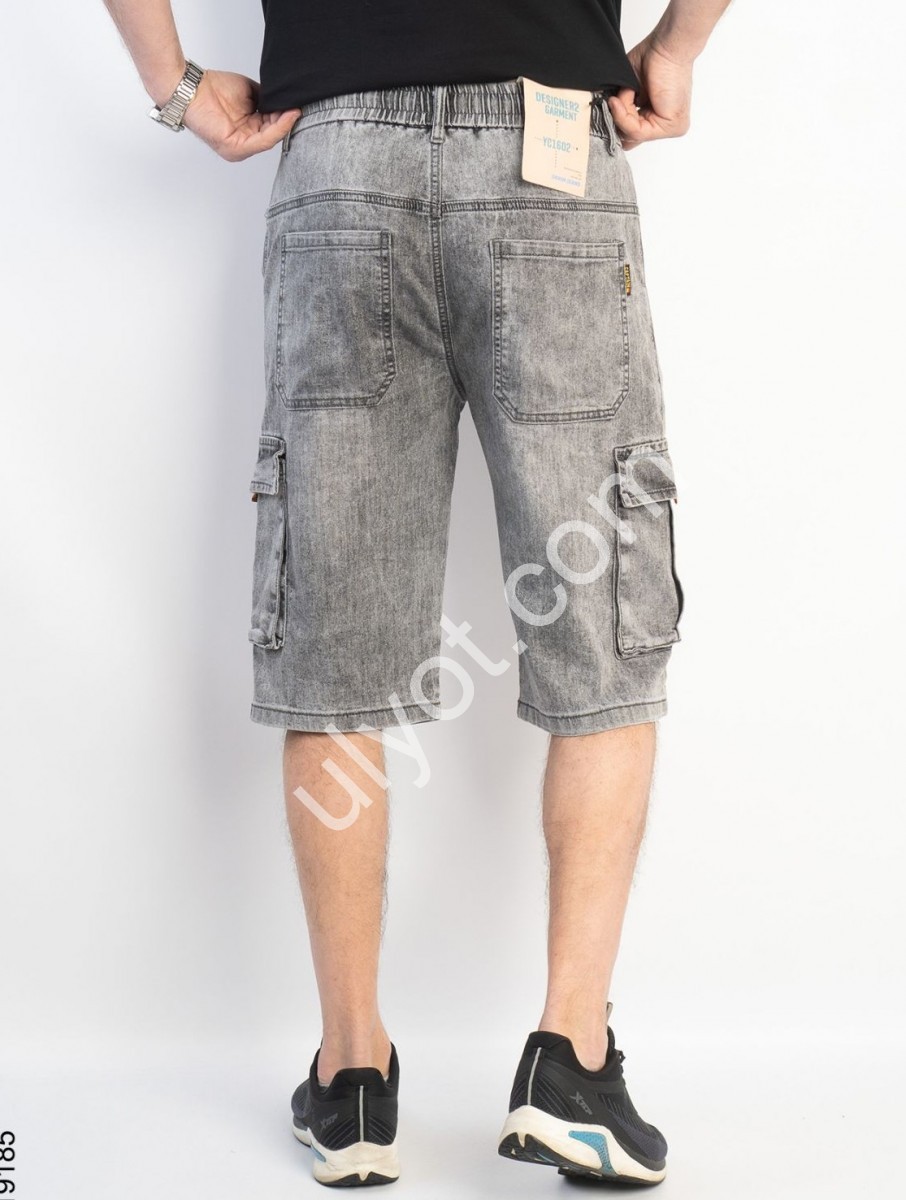 ШОРТИ CAPTAIN (29-38) СІРИЙ 19185