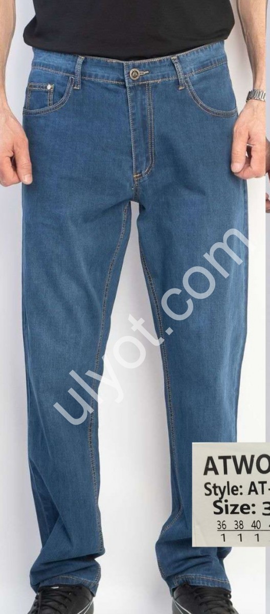 ДЖИНСИ ATWOLVES (36-46) СИНІЙ 6626