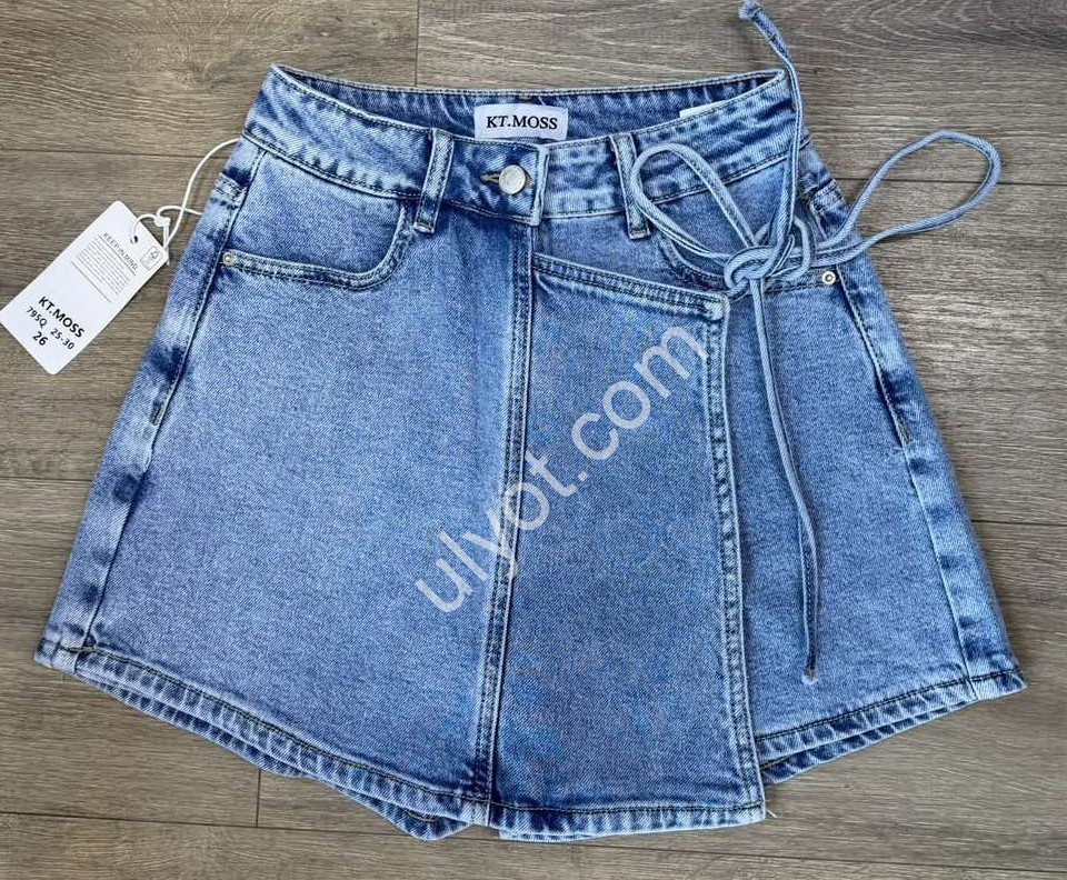 ШОРТЫ-ЮБКА KT.MOSS (25-30) СИНИЙ 795