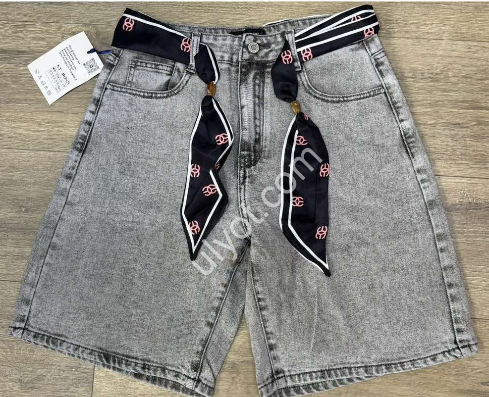 ШОРТЫ KT.MOSS (28-33) СЕРЫЙ 532