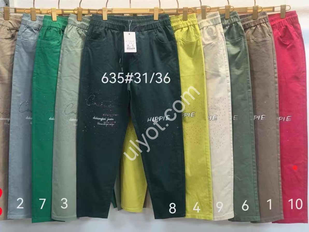 ШТАНИ (31-36) ЗЕЛЕНИЙ-7 635