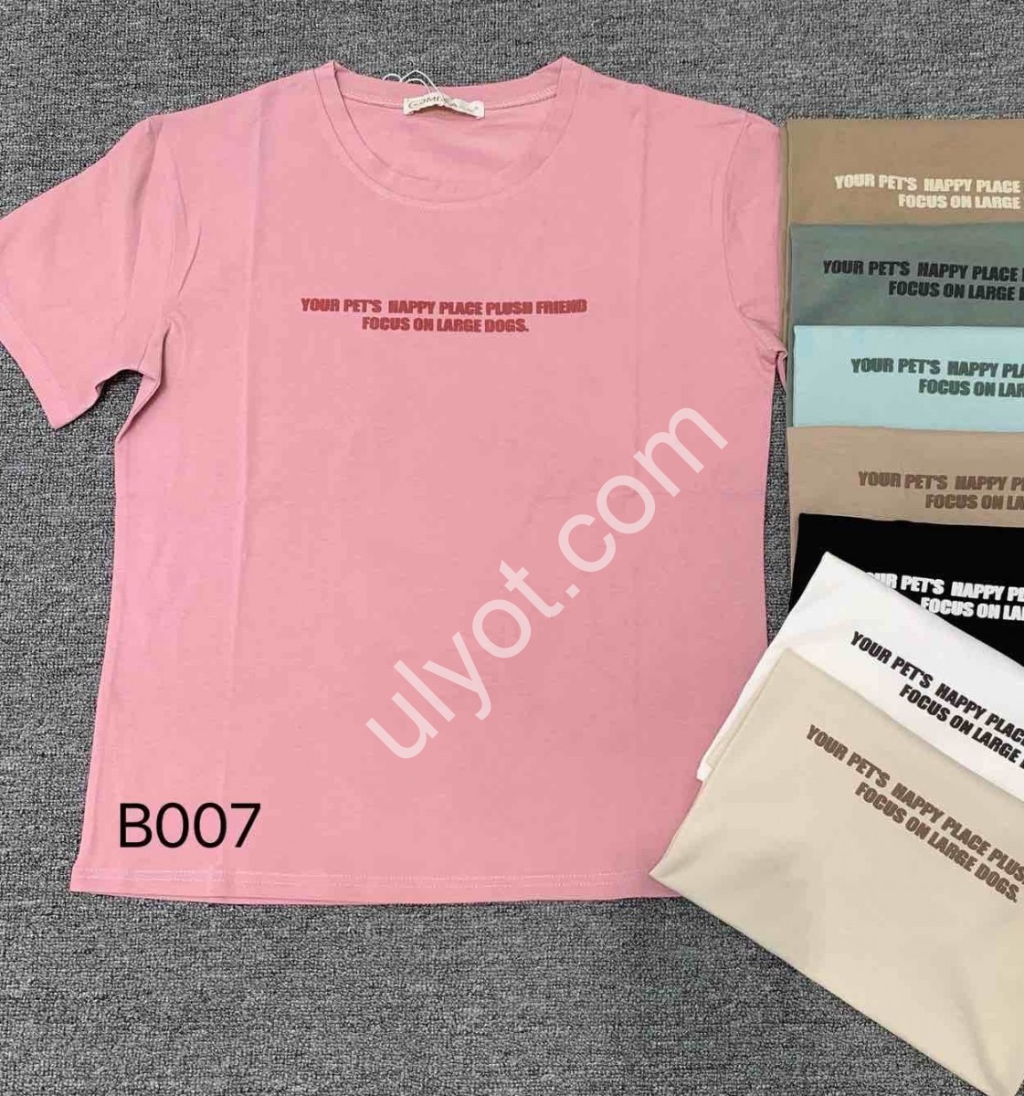 ФУТБОЛКА (ONE SIZE 46-50) МИКС B007