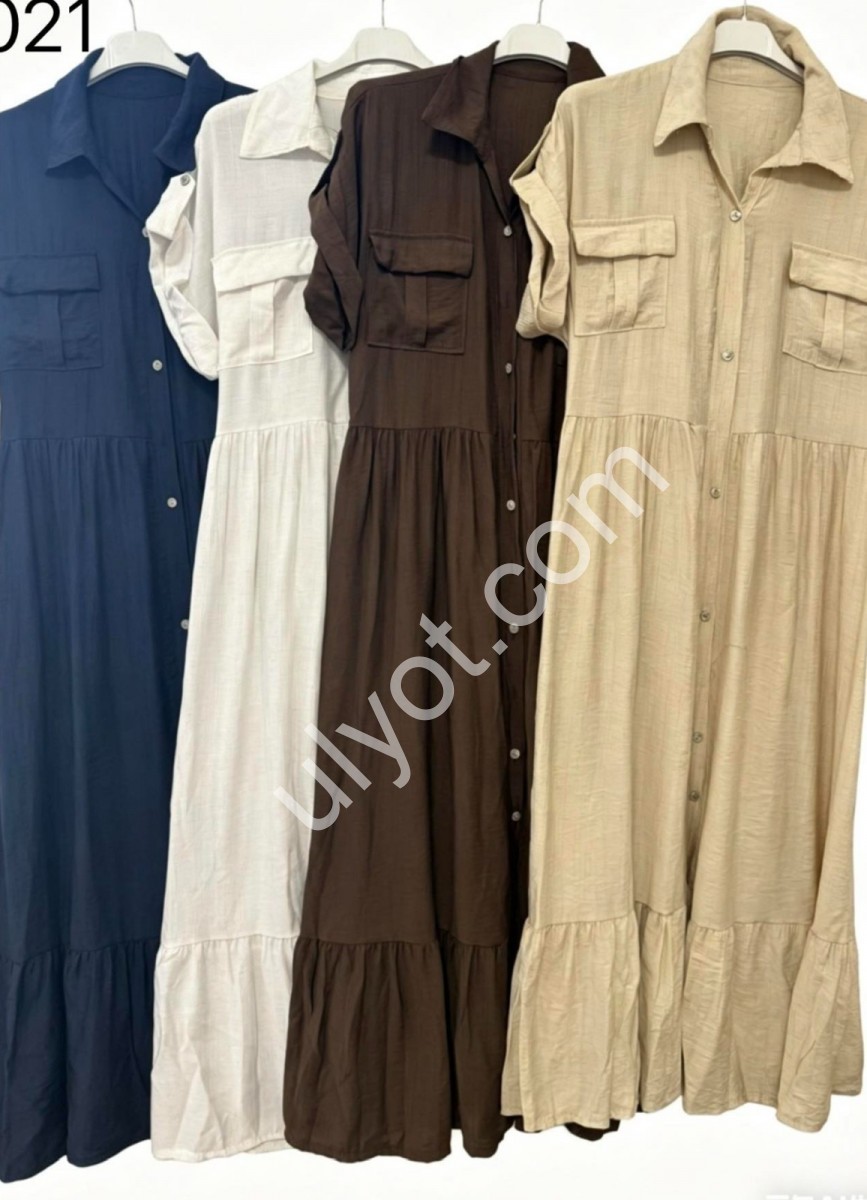 ПЛАТЬЕ (ONE SIZE) МИКС Q021