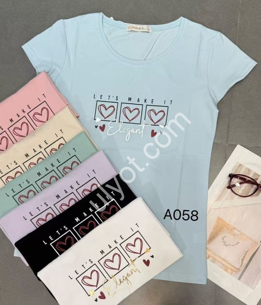 ФУТБОЛКА (ONE SIZE 44-48) МИКС A058