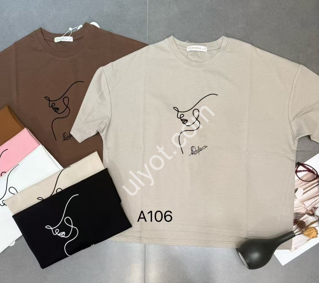 ФУТБОЛКА (ONE SIZE 52-56) МИКС A106