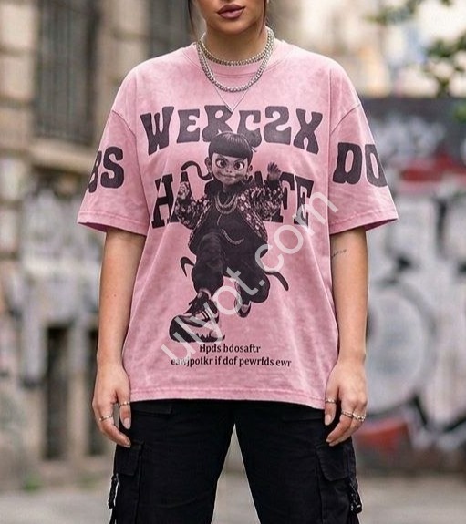 ФУТБОЛКА (ONESIZE 42-46) ДЕВОЧКА РОЗОВЫЙ M55