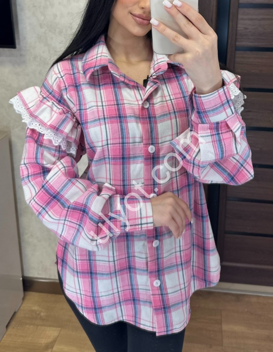 СОРОЧКА (42-52) РОЖОВИЙ 10