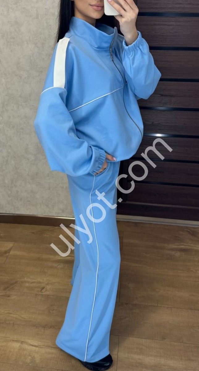 КОСТЮМ (42-52) БЛАКИТНИЙ 109