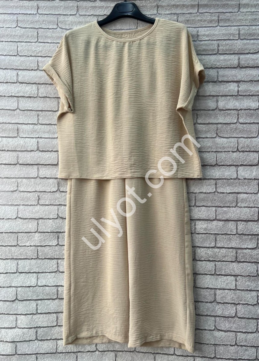 КОСТЮМ (42-52) БІЖ 013