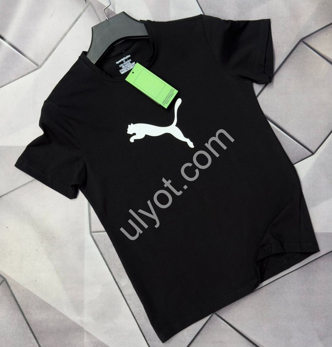 ФУТБОЛКА P15 (S-2XL) ЧЕРНЫЙ 