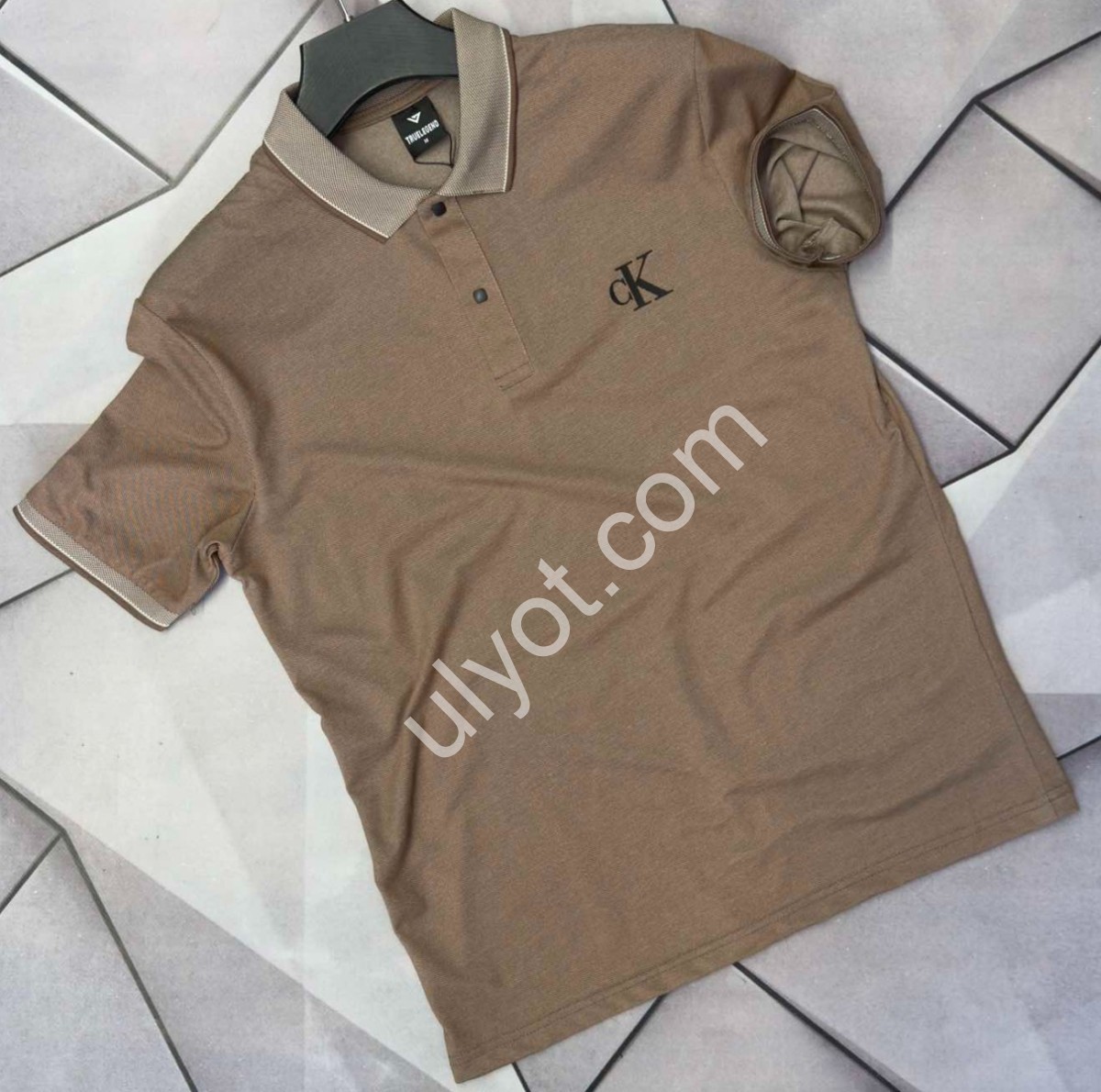 ФУТБОЛКА-ПОЛО C22 (S-2XL) МОККО 