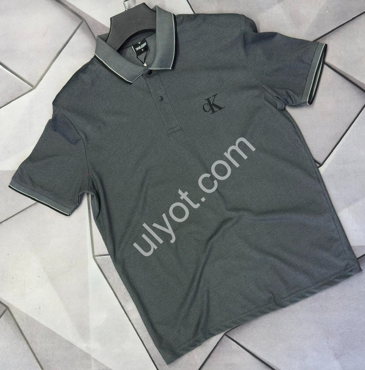 ФУТБОЛКА-ПОЛІ C22 (S-2XL) ХАКІ