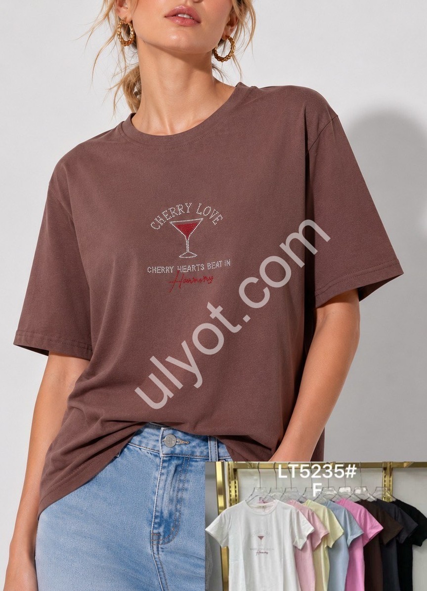 ФУТБОЛКА (ONE SIZE 50-52) МИКС LT5235