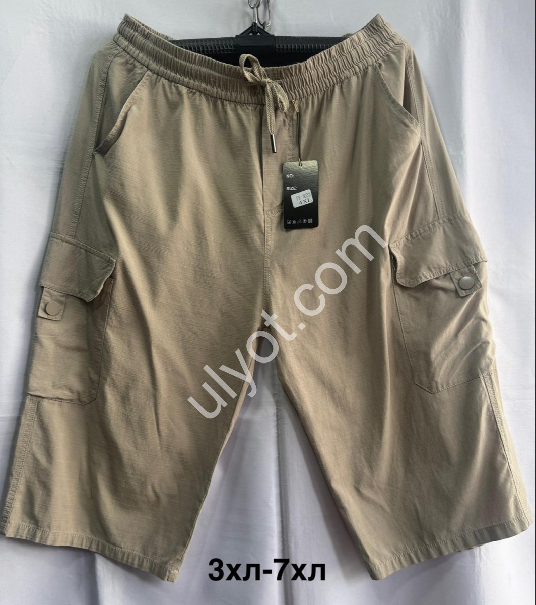 ШОРТЫ (3XL-7XL) БЕЖ 3053