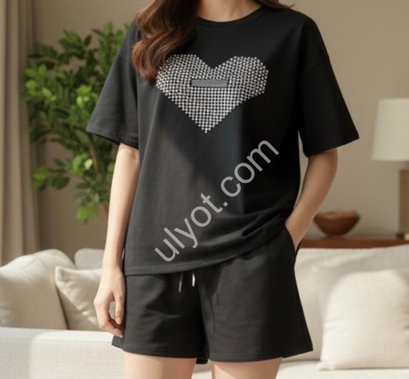 КОСТЮМ (M-XL) ЧОРНИЙ 1082