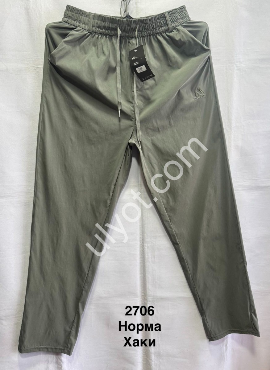 ШТАНЫ (3XL-7XL) ПРЯМОЙ ХАКИ 2706