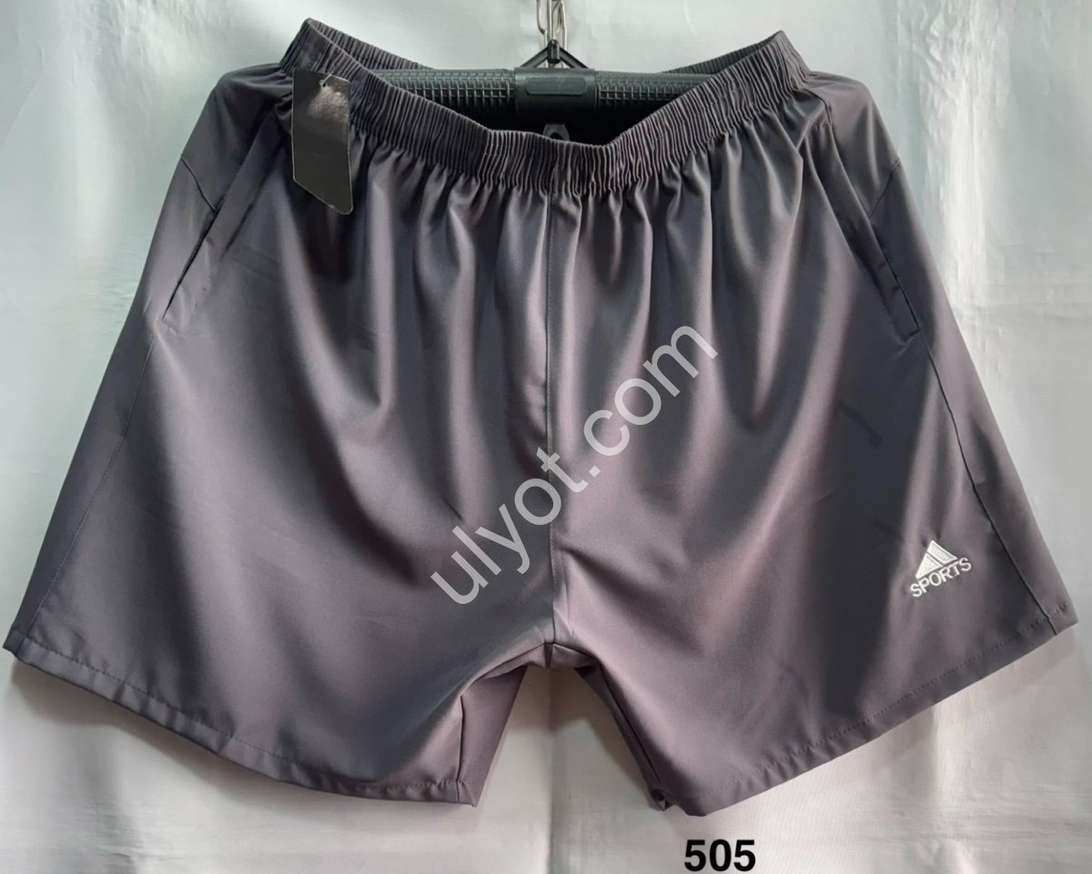 ШОРТЫ (6XL-10XL) СЕРЫЙ 505