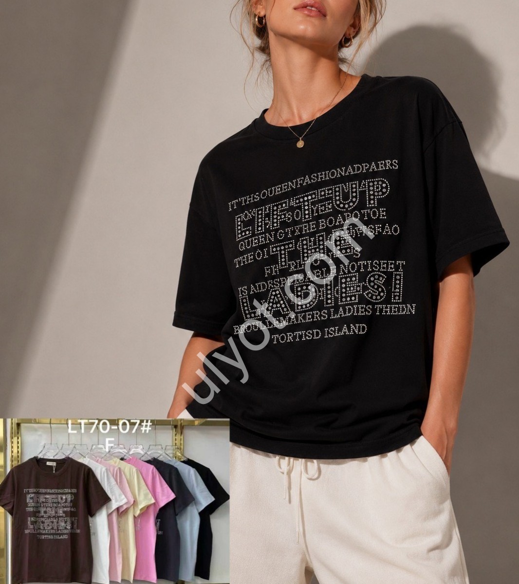 ФУТБОЛКА (ONE SIZE 52-54) МИКС LT70-07