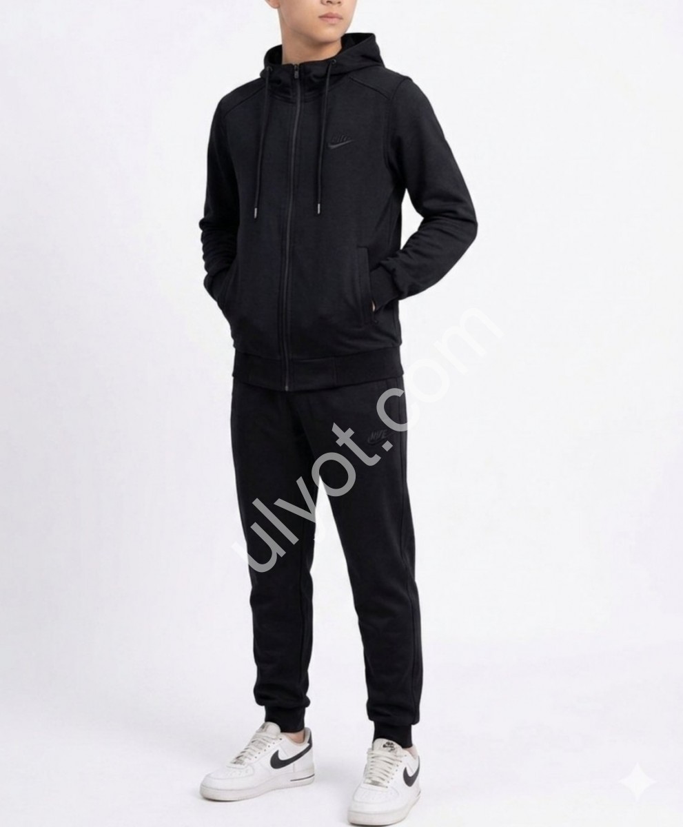 СПОРТ.КОСТЮМ N02 (42-50) МАНЖЕТ ЧОРНИЙ