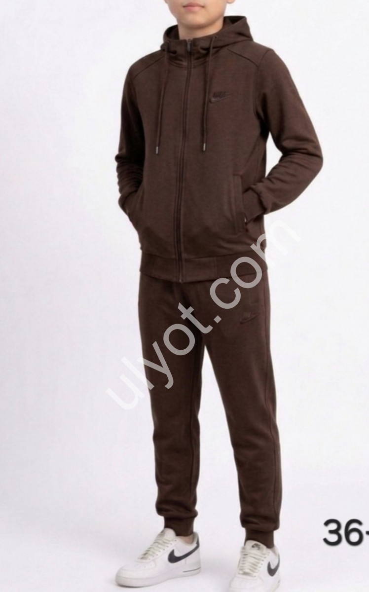 КОСТЮМ N02 (36-44) МАНЖЕТ ШОКОЛАД