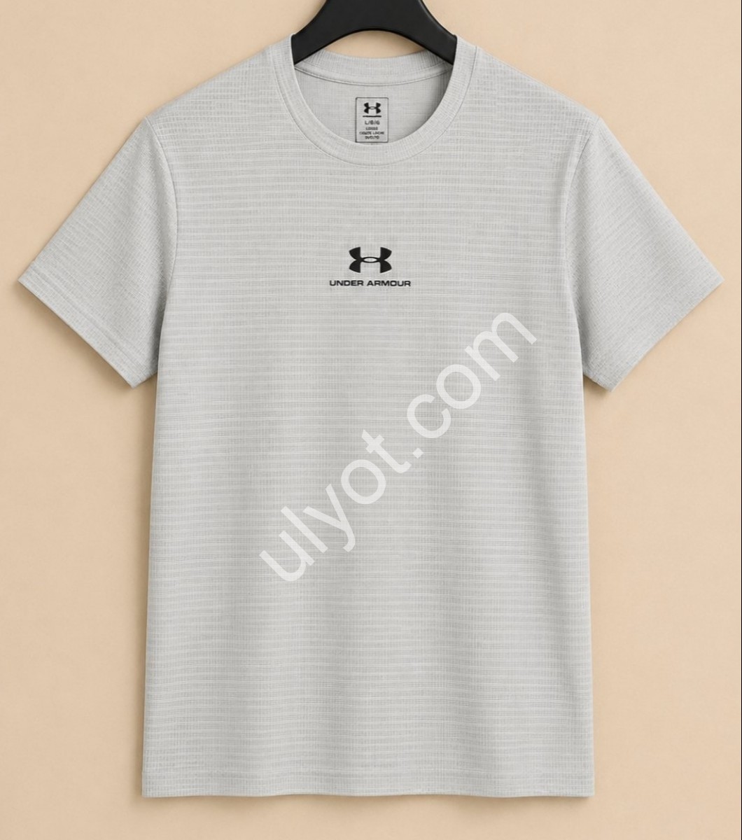 ФУТБОЛКА U18 (M-3XL) СВ.СЕРЫЙ 704
