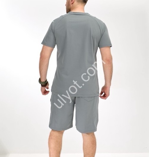 КОСТЮМ AUDSA (M-3XL) СЕРЫЙ A180