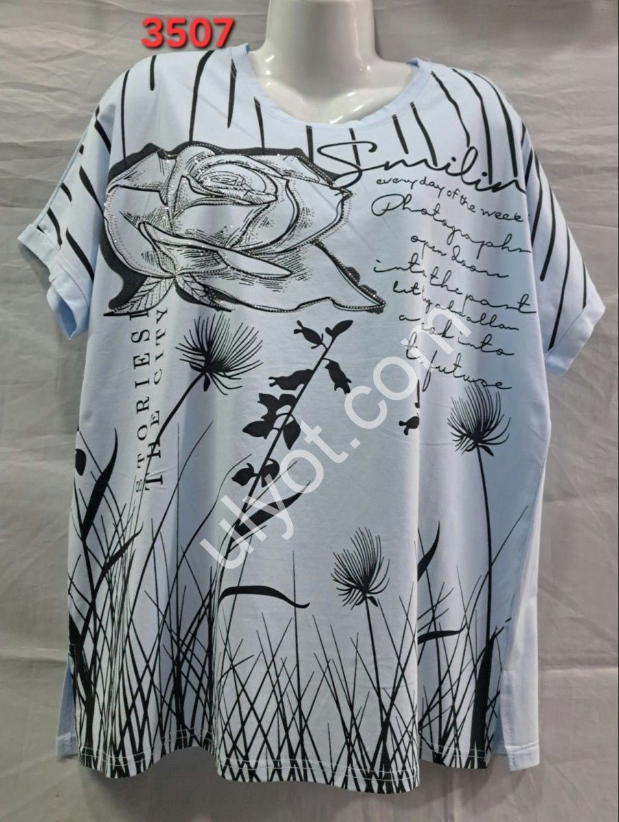 ФУТБОЛКА (ONESIZE 58-60) МИКС 3507
