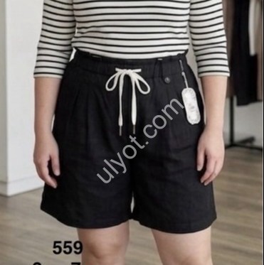 ШОРТИ (2XL-7XL) ЧОРНИЙ 559