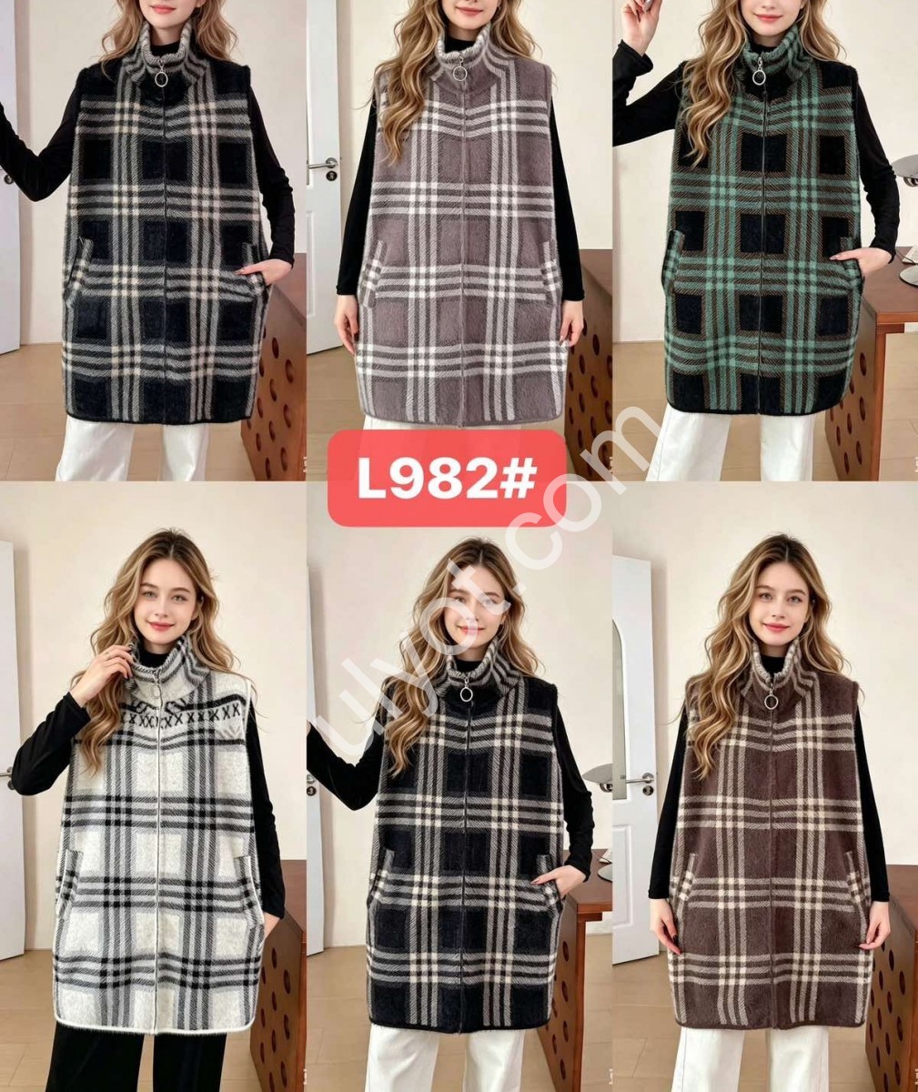 ЖИЛЕТКА (ONE SIZE 58-62) МІКС 982